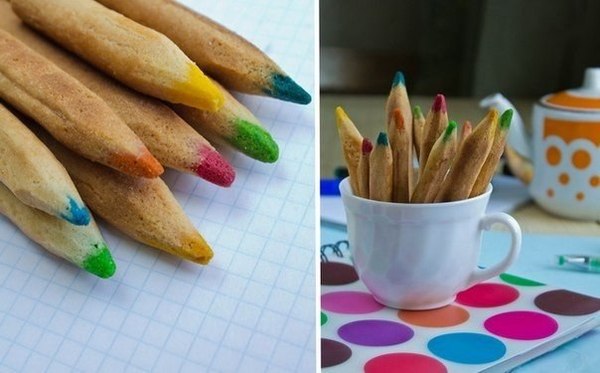 Печенье “Цветные карандаши”