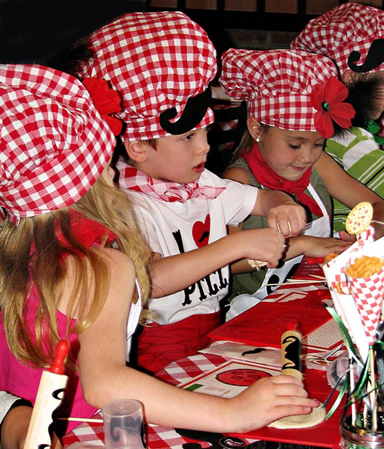 Детский праздник в итальянском стиле