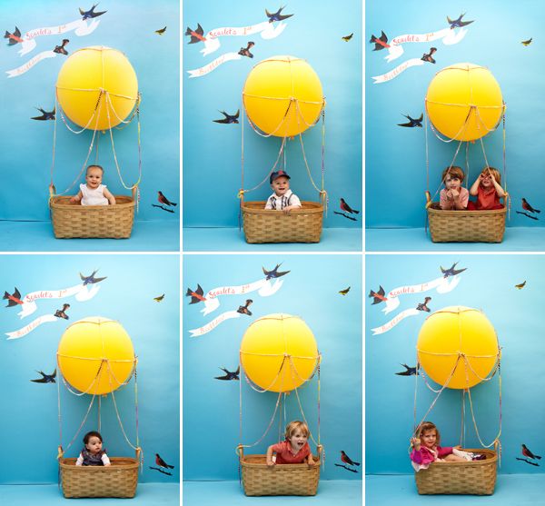 Детский День Рождения в стиле воздушного шара