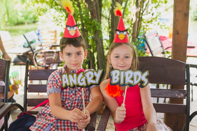 4-й День рождения в стиле Angry Birds