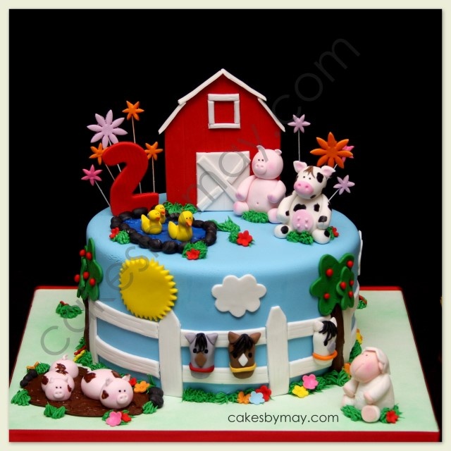 Детский День рождения в стиле “Ферма”