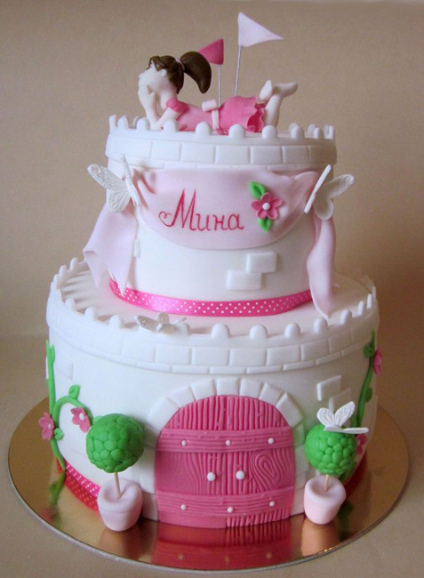 Как украсить торт на детский День рождения