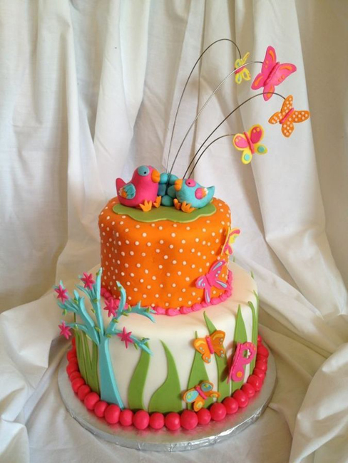 Как украсить торт на детский День рождения