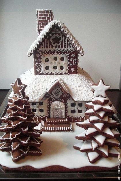 Идеи для рождественских пряничных домиков