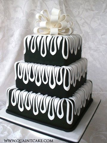 Черно-белые торты