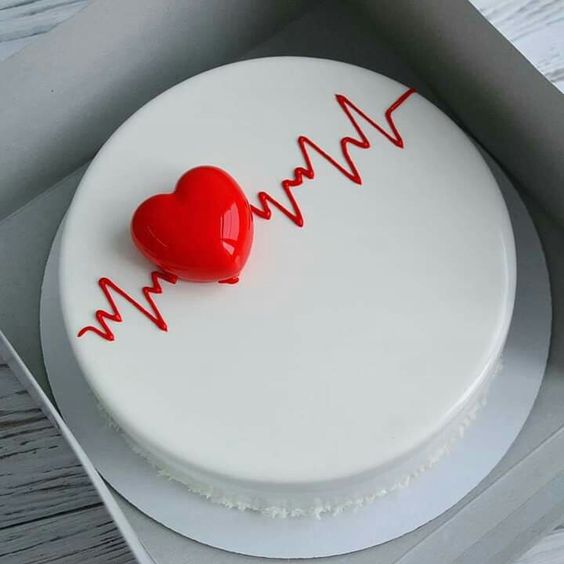 Торт «Сердце влюбленного» на 14 февраля